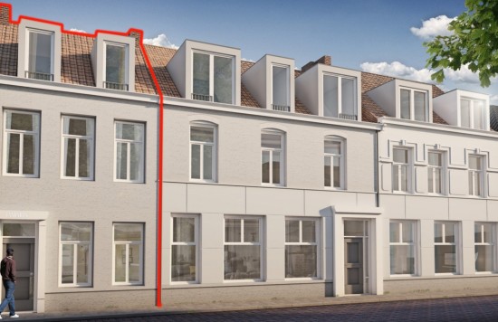 Verstrekte hypothecaire lening op een te ontwikkelen appartement met een exitfee van € 2.750,- te Sas van Gent Verstrekte hypothecaire lening op een te ontwikkelen appartement met een exitfee van € 2.750,- te Sas van Gent