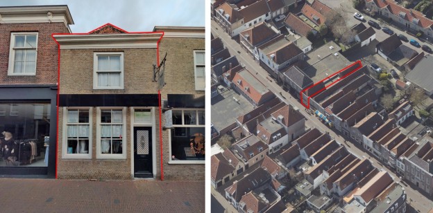 Te verstrekken hypothecaire lening op een winkelruimte met ruimte voor een bovenwoning bestemd voor de verhuur te Brielle Te verstrekken hypothecaire lening op een winkelruimte met ruimte voor een bovenwoning bestemd voor de verhuur te Brielle