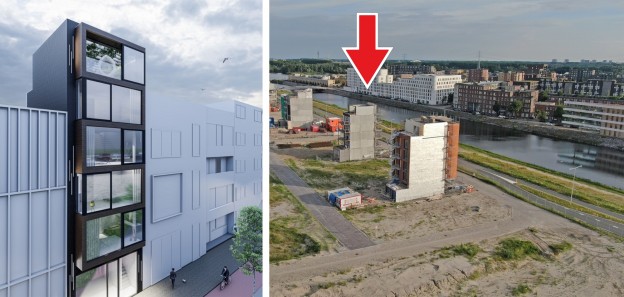 Te verstrekken hypothecaire lening op een nieuw te bouwen herenhuis met een exitfee van € 12.750,- te Amsterdam Te verstrekken hypothecaire lening op een nieuw te bouwen herenhuis met een exitfee van € 12.750,- te Amsterdam