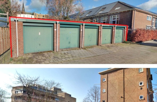 . dertien garageboxen bestemd voor de verhuur te Arnhem . dertien garageboxen bestemd voor de verhuur te Arnhem