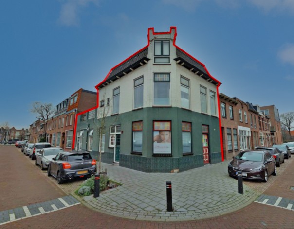 Te verstrekken hypothecaire lening op een dubbele woning met bedrijfsruimte (te ontwikkelen naar woning), bestemd voor de verhuur te IJmuiden